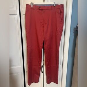 Brooks Brothers Men’s Lightweight Advantage Chino Milano Nantucket Red  Waist 34